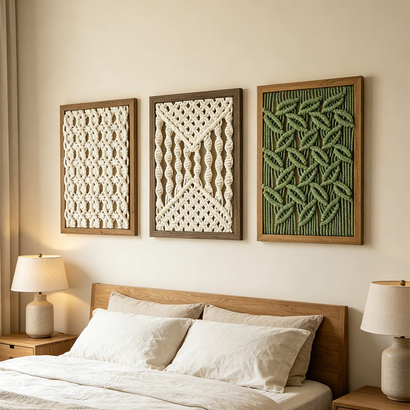 Decorazione tessuta in cotone