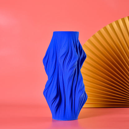 Vaso blu ceramica