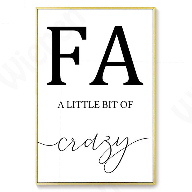 Poster famiglia minimalista