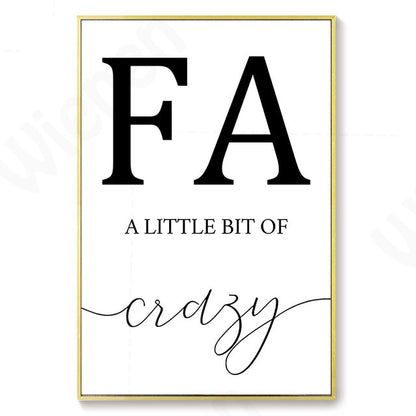 Poster famiglia minimalista