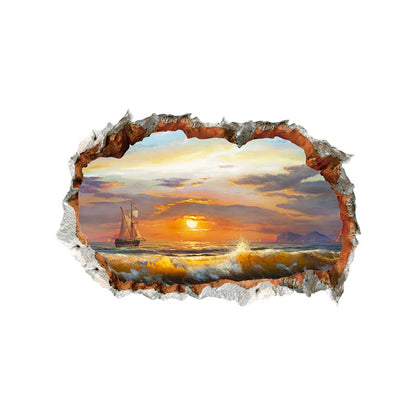 Adesivo paesaggio spiaggia