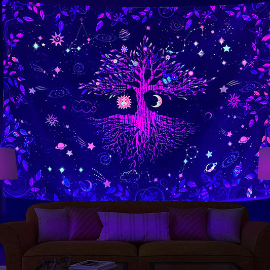 Arazzo Albero della vita colorato
