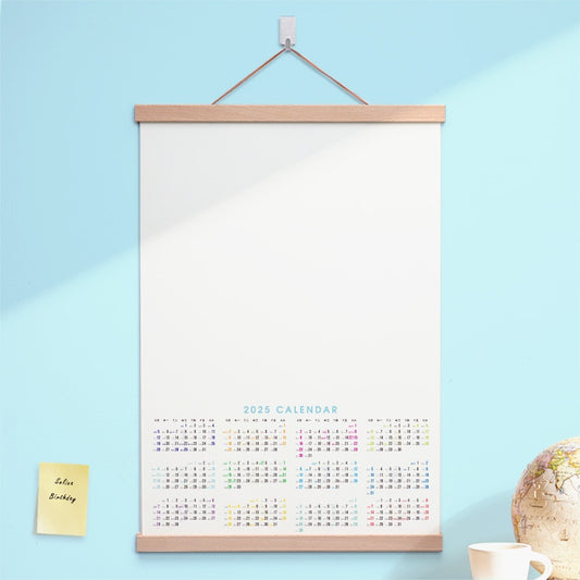 Quadro in MDF Calendario 2025