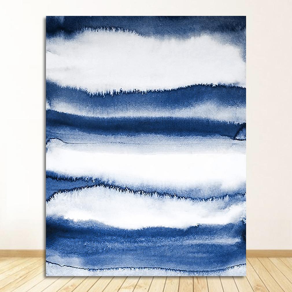 Quadro astratto blu