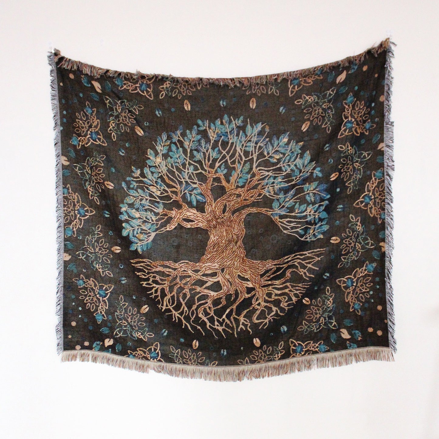 Coperta bohemian con nappine