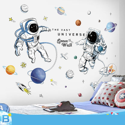 Adesivo murale Astronauta nello spazio