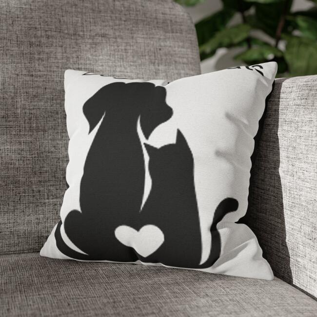 Fodera Cuscino Cane Cartone