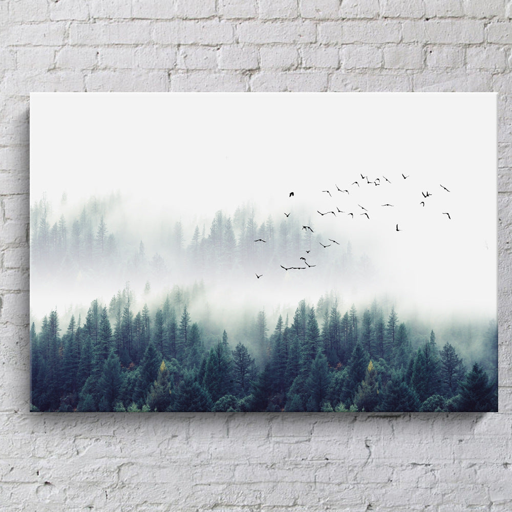 Quadro bosco nordico