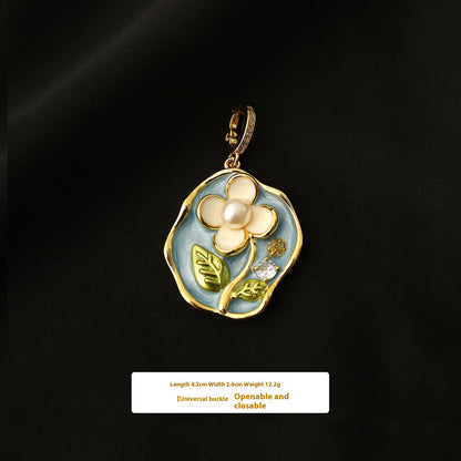 Collana Perla Barocca