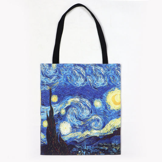 Borsa tela notte stellata