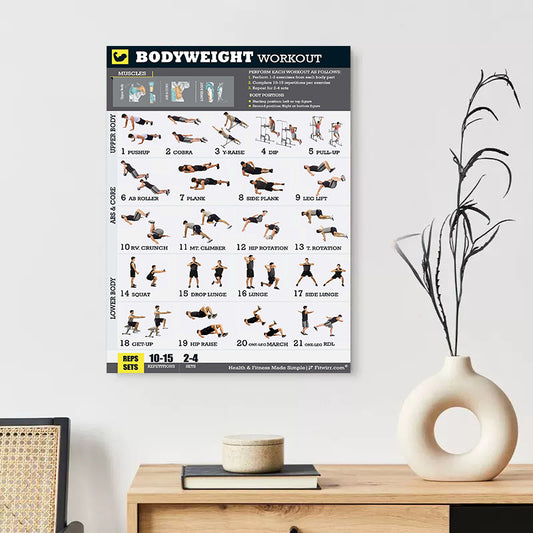 Quadro su tela Persona in posa yoga