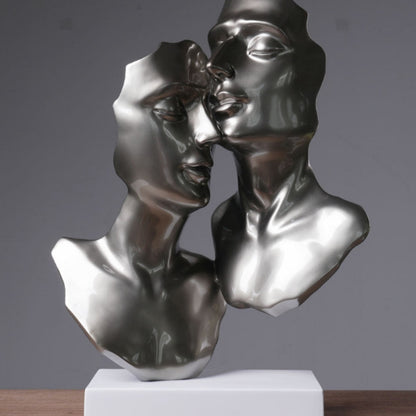 Figurina coppia ritratto
