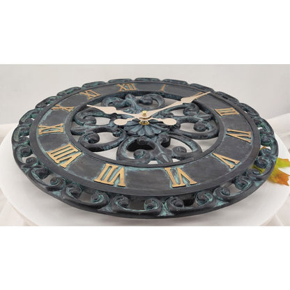 Orologio da parete Decorazioni floreali ornate