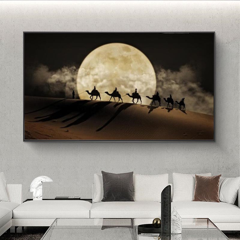 Poster Luna del deserto