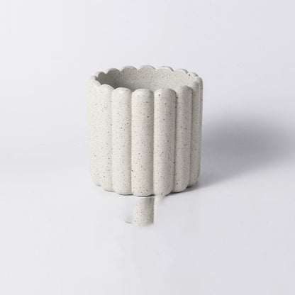 Vaso cemento nordico