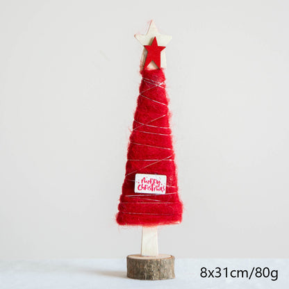 Decorazione alce feltro natale