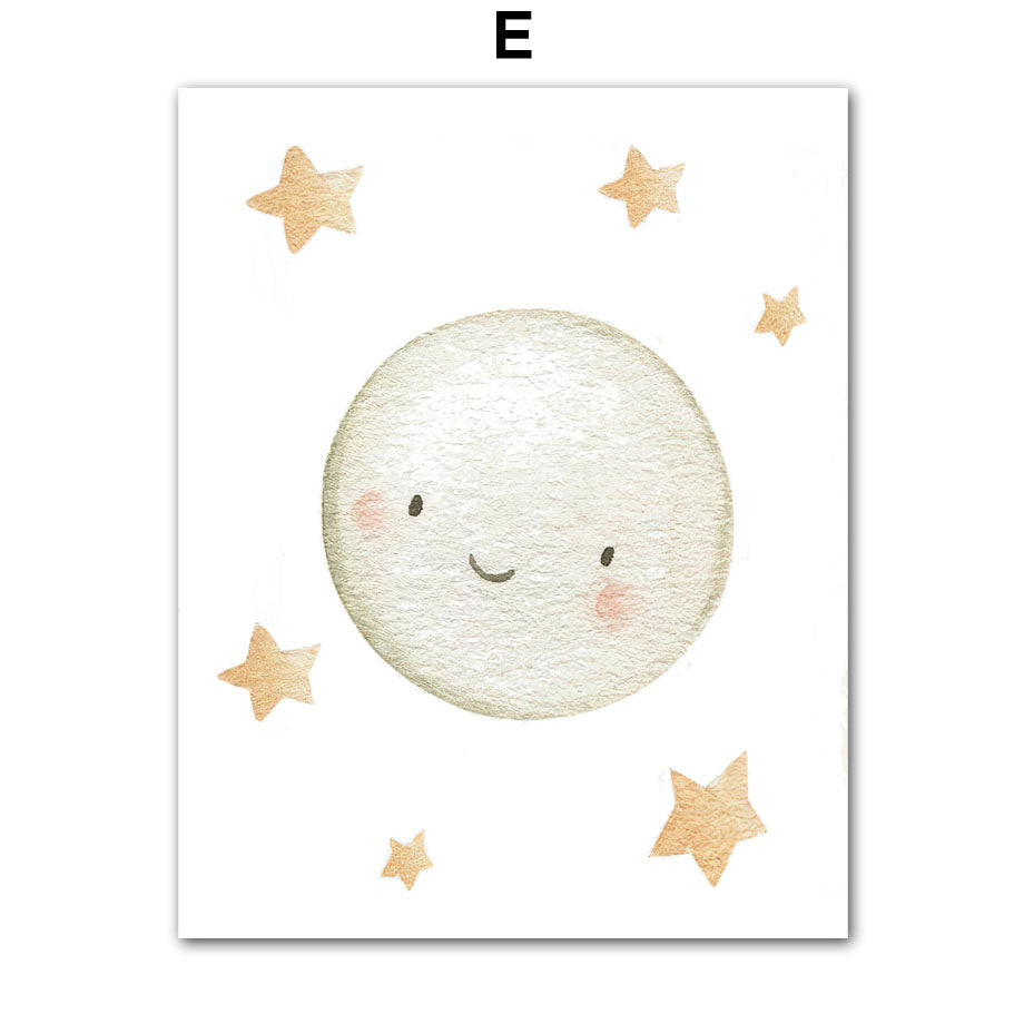 Poster scandinavo bimbi