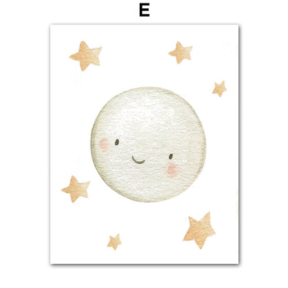 Poster scandinavo bimbi