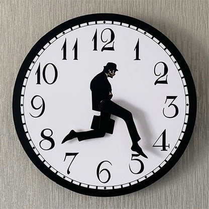 Orologio da parete Cavallo bicolore legno