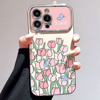 Custodia Telefono Fiori Dipinti