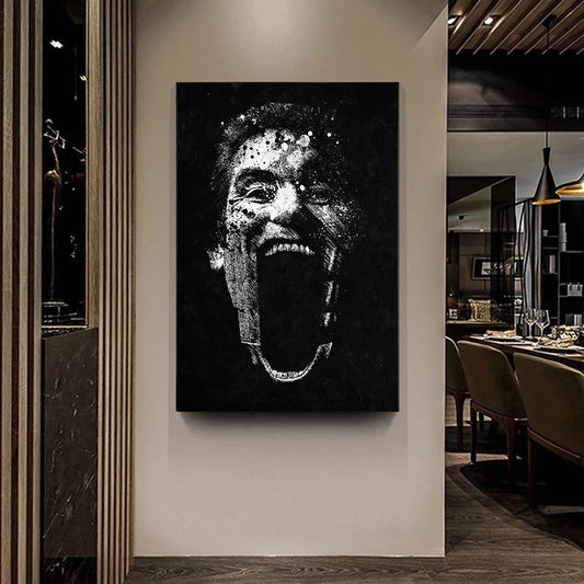 Quadro su tela Ritratto uomo con barba