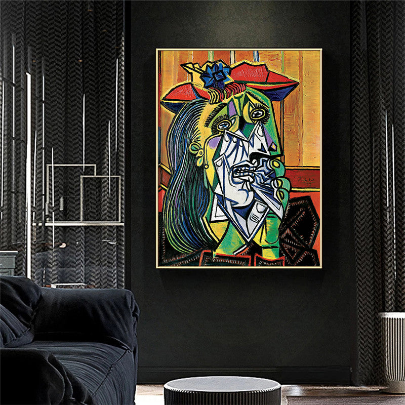Poster Donna Astratta