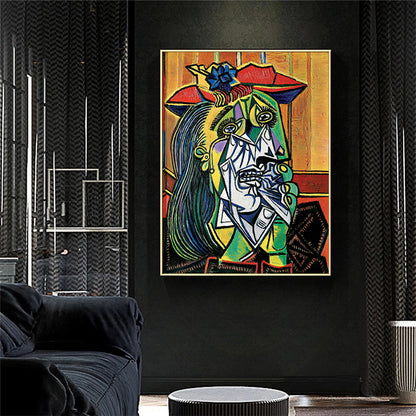 Poster Donna Astratta