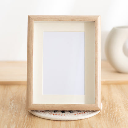Cornice foto legno