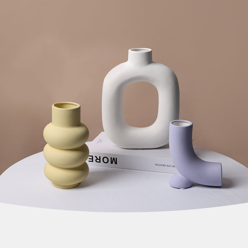 Vaso bianco scandinavico