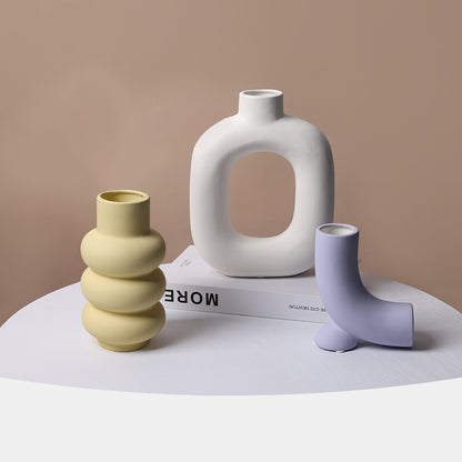 Vaso bianco scandinavico