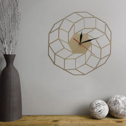 Orologio da parete Doppio geometrico
