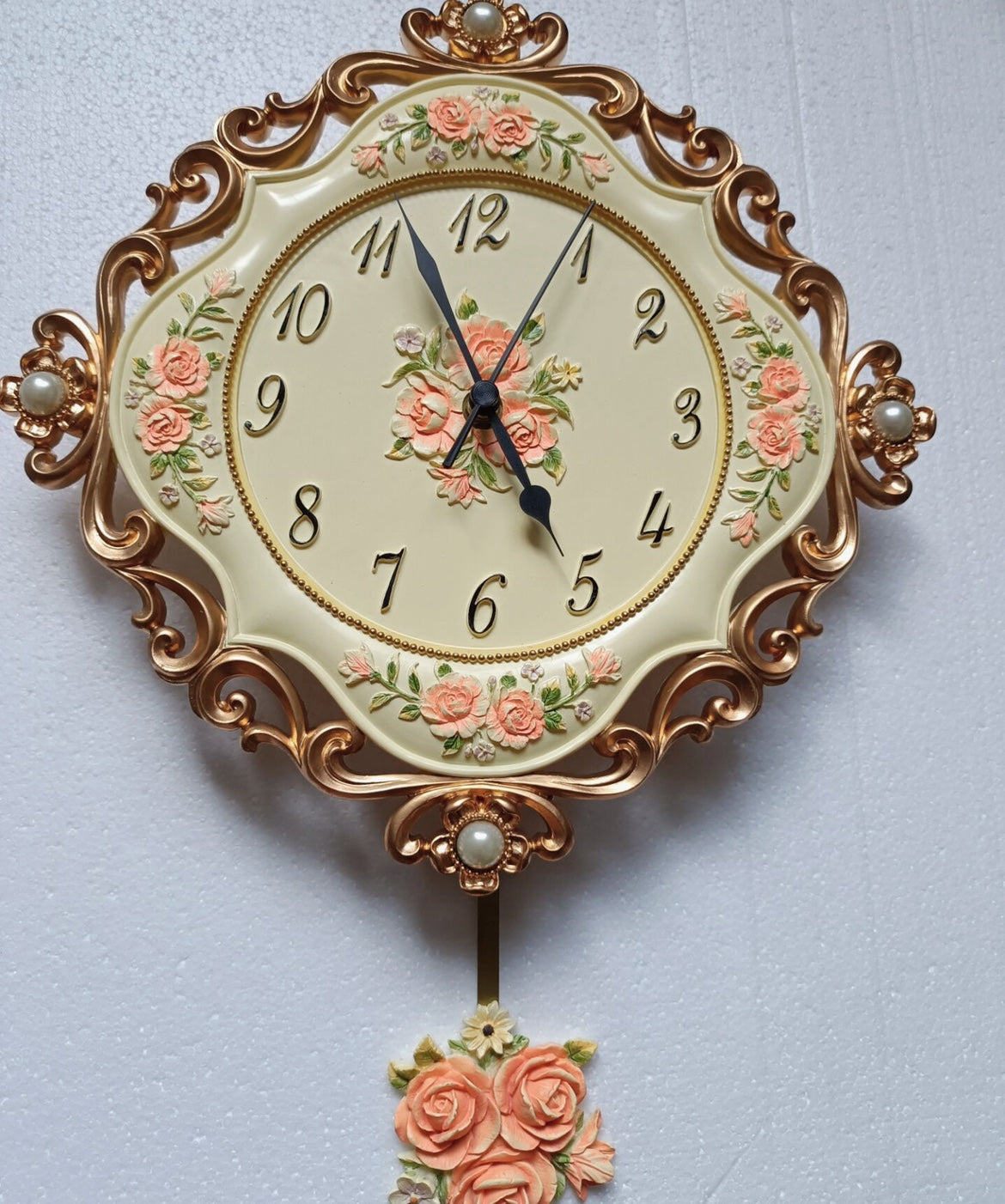Orologio da parete Stella geometrica industrial