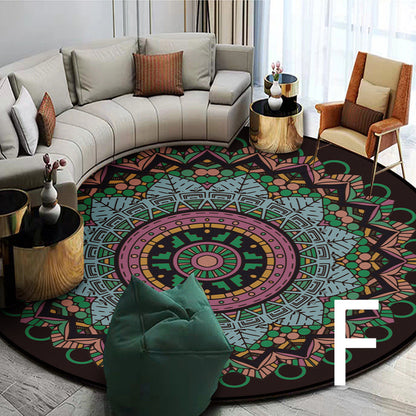 Tappeto mandala stile etnico