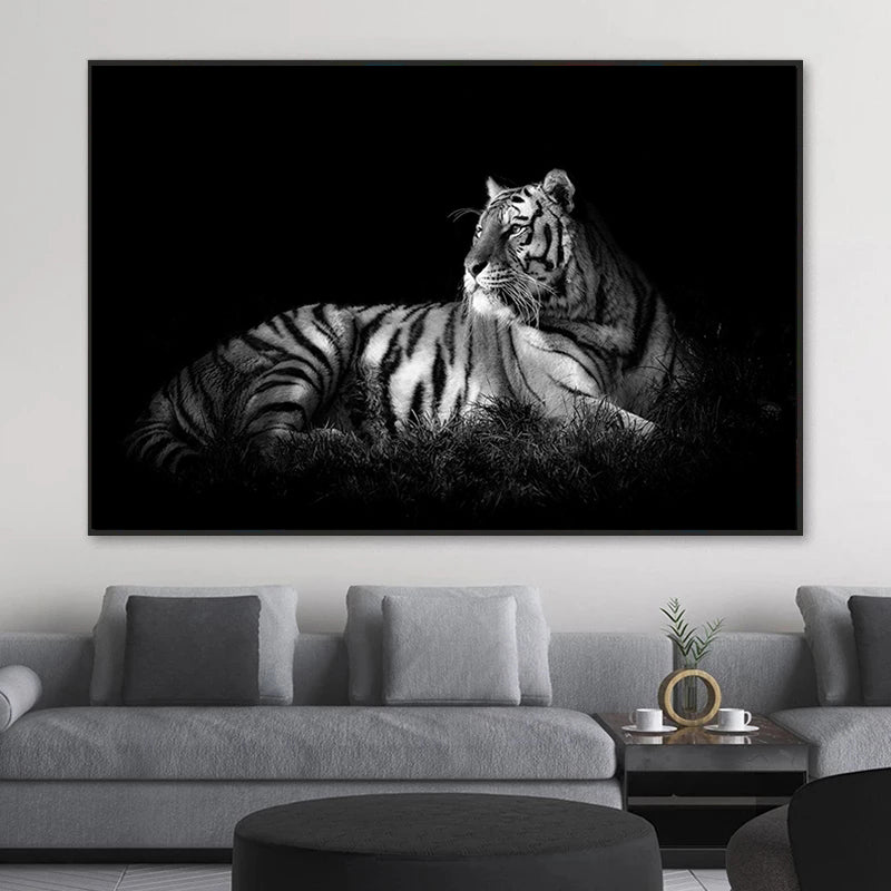 Quadro Testa di Tigre