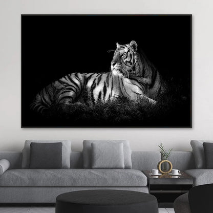 Quadro Testa di Tigre