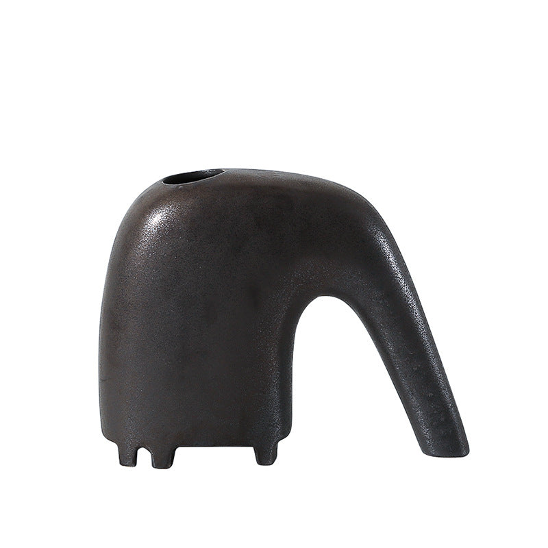 Vaso ceramica astratto