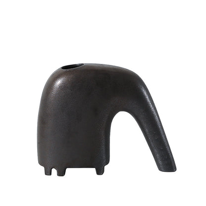 Vaso ceramica astratto