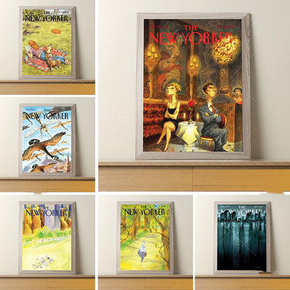 Quadro stile magazine New York