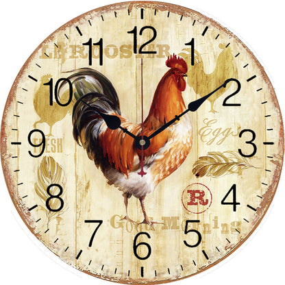 Orologio da parete Gallo fattoria vintage