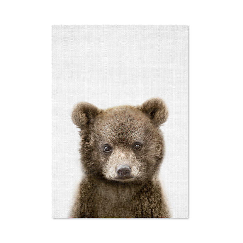 Quadro animali bosco