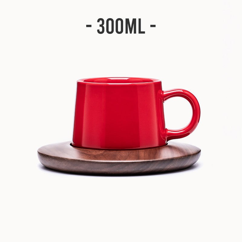Tazza ceramica rossa