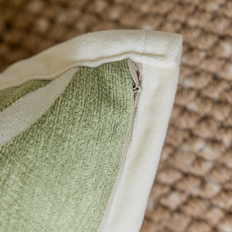 Copricuscino cotone crema