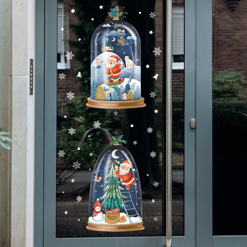 Adesivo Natale Fiocchi