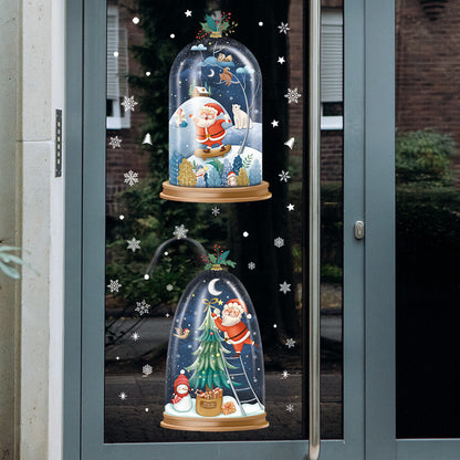 Adesivo Natale Fiocchi