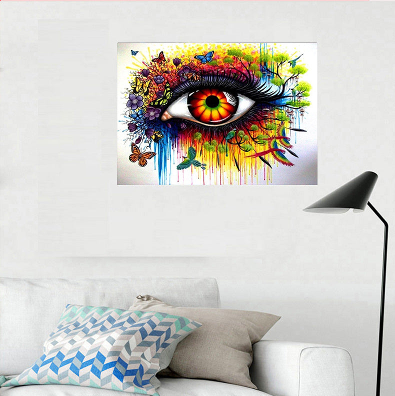 Quadro occhio fantasy