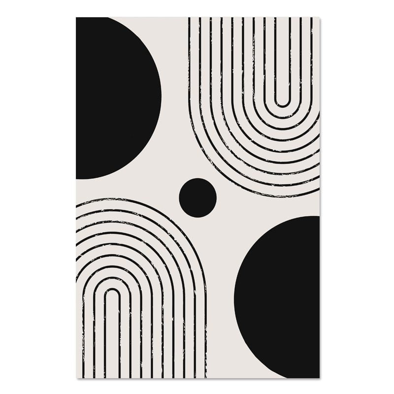 Poster Forme circolari geometriche