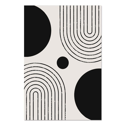 Poster Forme circolari geometriche