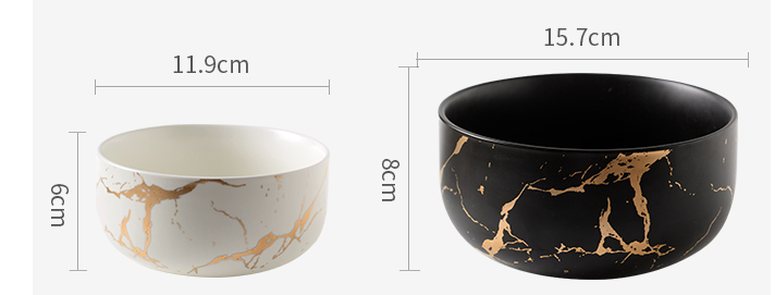 Piatto in ceramica marmo e oro