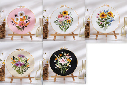 Kit ricamo bouquet