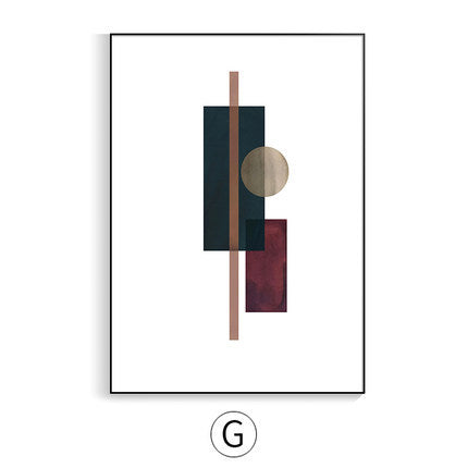 Quadro astratto soggiorno